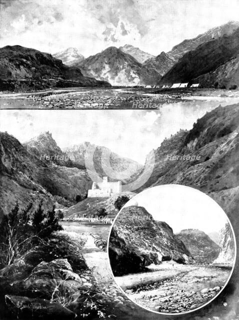 The Indian Frontier Rising: the expedition into the Khyber and Bazar Valley, 1898. Creator: Joseph Holland Tringham.