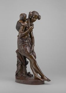 The Indian Huntress (La chasseresse indienne), model by 1841, cast 1840s. Creator: Charles Cumberworth