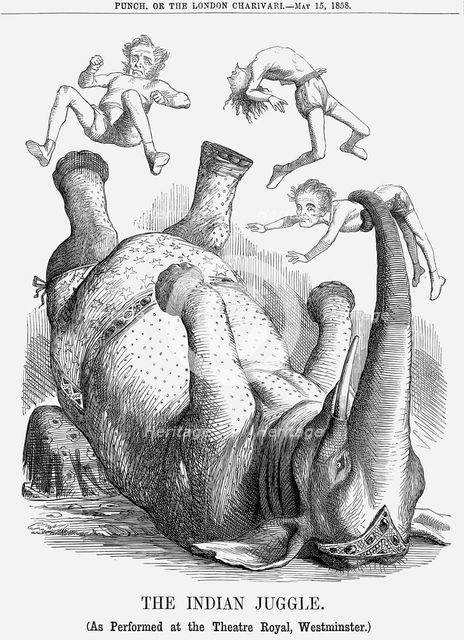 'The Indian Juggle', 1858. Creator: Unknown.