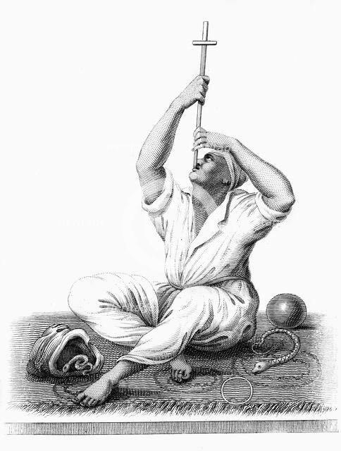 'The Indian Juggler', 1818. Artist: Unknown
