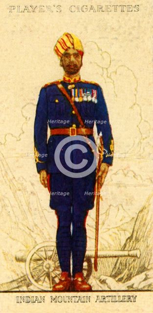 'The Indian Mountain Artillery', 1936. Creator: Unknown.