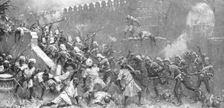 The Indian Mutiny, 1857-58: The Storming of the Cashmir Gate, Delhi, September 14, 1857 (1901). Creator: Unknown