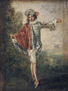 The Indifferent One 1717. Artist: Jean-Antoine Watteau