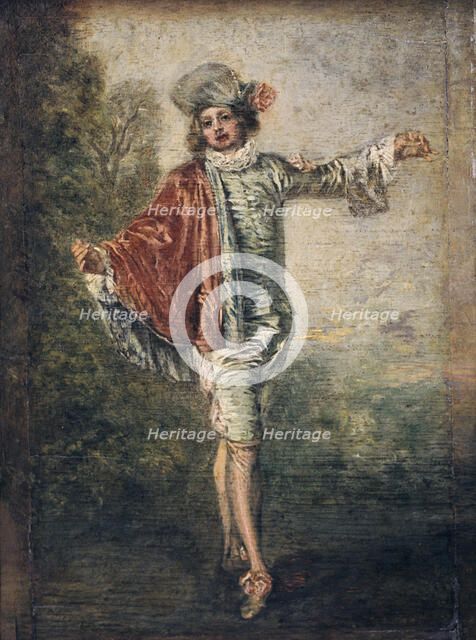 'The Indifferent One', 1717.  Artist: Jean-Antoine Watteau