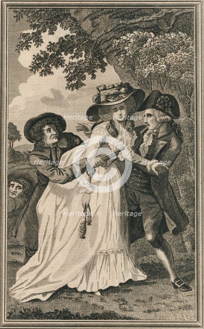 'The Indiscreet Argument', 18th century. Creator: Unknown.