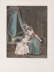 The Indiscretion, 1788. Creator: Jean François Janinet (French, 1752-1814)