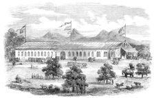 The Industrial and Agricultural Exhibition at Coimbatore, Madras Presidency, 1857. Creator: Unknown