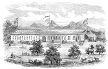 The Industrial and Agricultural Exhibition at Coimbatore, Madras Presidency, 1857. Creator: Unknown