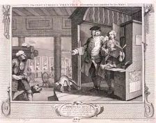 The industrious apprentice a favourite ... plate IV of Industry and Idleness, 1747. Artist: William Hogarth