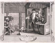 The industrious apprentice a favourite ... plate IV of Industry and Idleness, 1747. Artist: William Hogarth