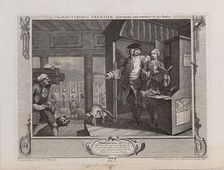 The Industrious Prentice a Favourite, and entrusted by his Master, 1747. Creator: Hogarth, William (1697-1764)