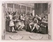The industrious prentice alderman of London... plate X of Industry and Idleness1747. Artist: William Hogarth