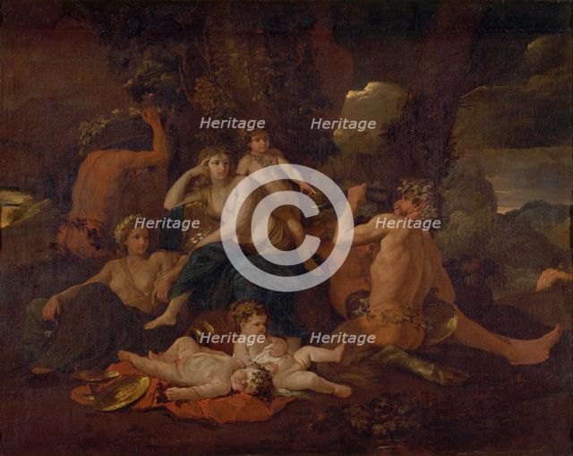 The Infancy of Bacchus, c.1630. Artist: Poussin, Nicolas (1594-1665)