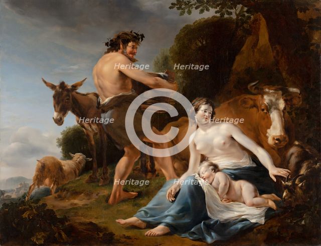 The Infancy of Zeus. Creator: Nicolaes Berchem.