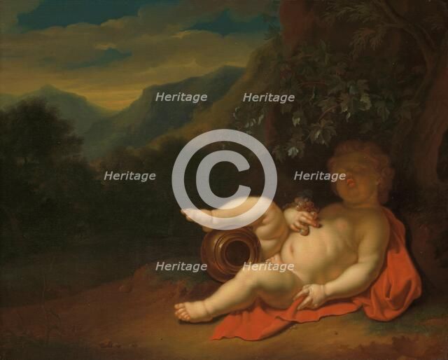 The Infant Bacchus, 1700-1722. Creator: Pieter van der Werff.
