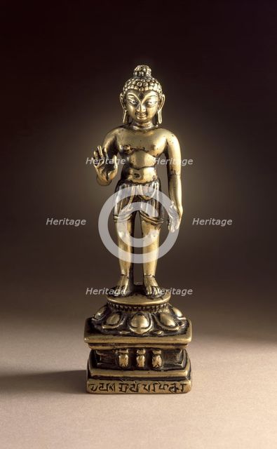 The Infant Buddha Shakyamuni,Kashmir region, c.800. Creator: Unknown.