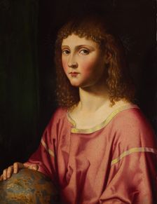 The Infant Christ as Salvator Mundi, 1502-1546. Creator: Follower of Bartolomeo Veneto