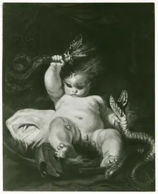 The Infant Hercules, (1790s?). Creator: Henry Thomson