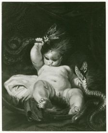 The Infant Hercules, (1790s?). Creator: Henry Thomson