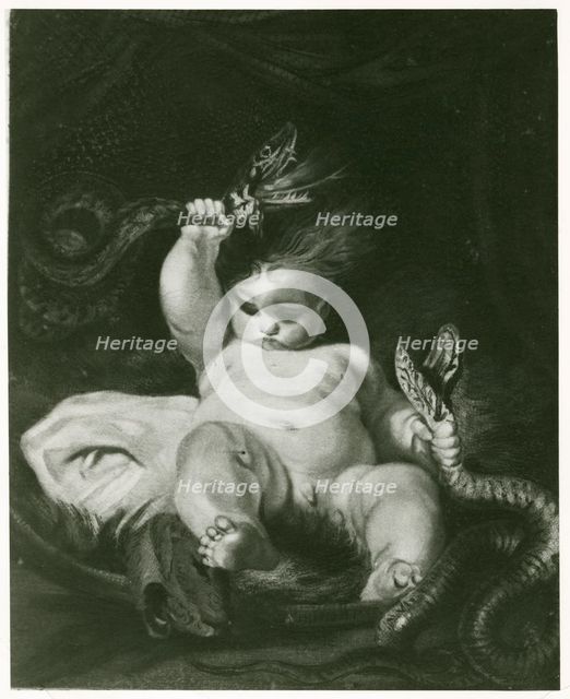 The Infant Hercules, (1790s?). Creator: Henry Thomson.