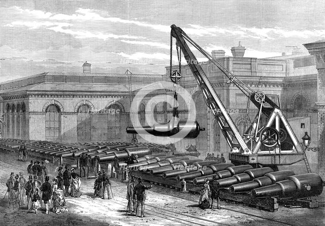 The "Infant School" at Woolwich Arsenal, as seen by the Czar, 1874. Creator: Unknown.