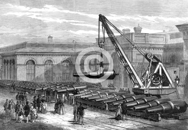 The "Infant School" at Woolwich Arsenal, as seen by the Czar, 1874. Creator: Unknown.