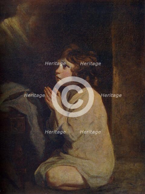 'The Infant Samuel', c1776, (1912).Artist: Sir Joshua Reynolds