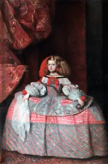 The Infanta Don Margarita de Austria, c1660. Creator: Diego Velasquez