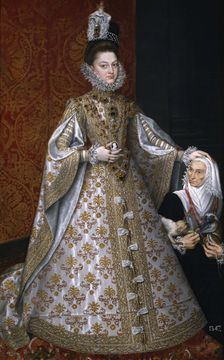 The Infanta Isabel Clara Eugenia and Magdalena Ruiz, between 1585 and 1588. Creator: Alonso Sanchez Coello