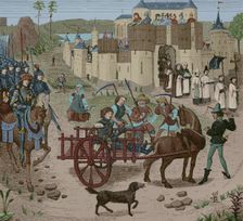 The Infante Ferdinand of Portugal, (1188-1233)...taken prisoner at the Battle of Bouvines...1877. Creator: Unknown