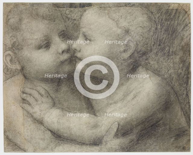The Infants Christ and Saint John the Baptist Embracing.