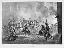 The Infernal Machine 24 December 1800, (19th century?). Artist: Anon