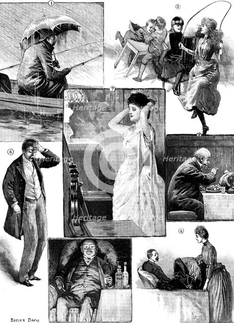 The influenza - and various other influences, 1890. Creator: R. Taylor.