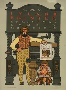 The inland printer. Christmas number MDCCXCIX, c1899 (?). Creator: William H Bradley