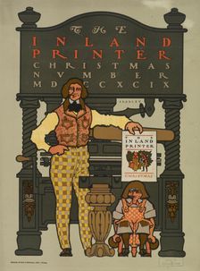 The inland printer. Christmas number MDCCXCIX, c1899 (?). Creator: William H Bradley