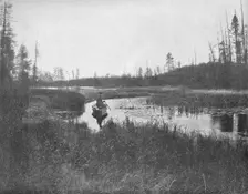 The Inlet, Thunder Lake, Wisconsin c1897. Creator: Unknown
