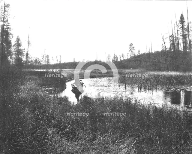 The Inlet, Thunder Lake, Wisconsin, USA, c1900.  Creator: Unknown.