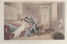 The Inn at Marseilles, from "Journal of Sentimental Travels in the Southern Pro..., January 1, 1822. Creator: Thomas Rowlandson