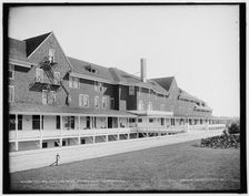The Inn, from the west, Charlevoix-the-Beautiful, between 1890 and 1900. Creator: Unknown