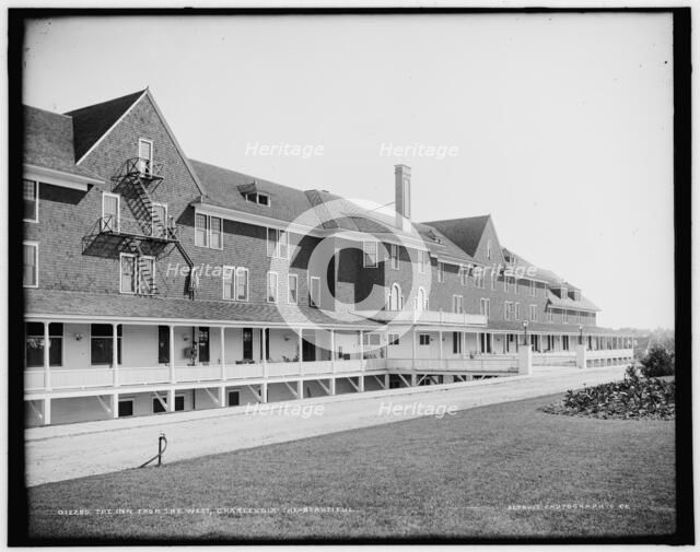 The Inn, from the west, Charlevoix-the-Beautiful, between 1890 and 1900. Creator: Unknown.