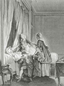 The Innoculation of Love, 1776. Creator: Noel Le Mire