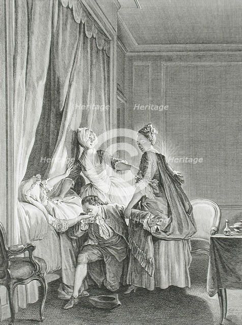 The Innoculation of Love, 1776. Creator: Noel Le Mire.