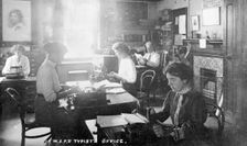 The inner office, Clement's Inn, The Strand, September 1911. Creator: Unknown