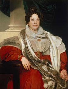 The innkeeper Barbara Meyer, 1836. Creator: Johann Baptist Reiter