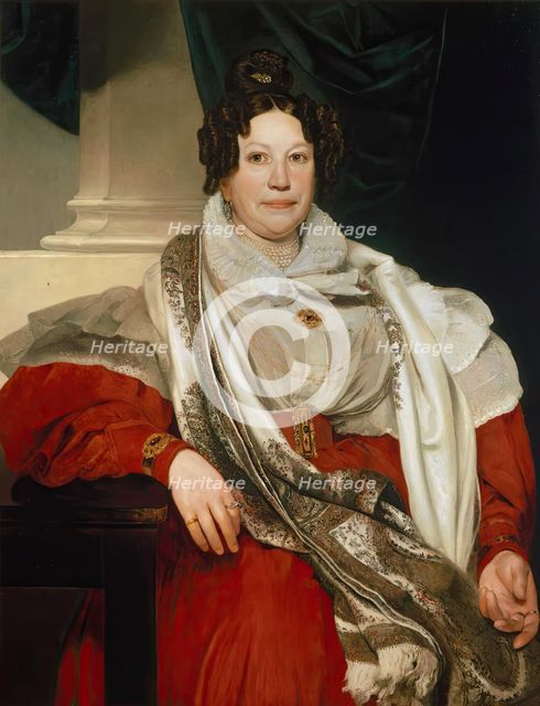 The innkeeper Barbara Meyer, 1836. Creator: Johann Baptist Reiter.
