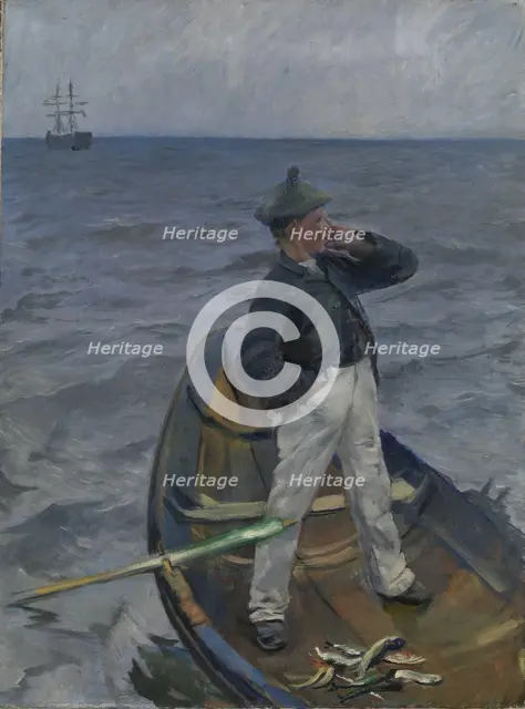 The Inshore Channel, 1892. Creator: Christian Krohg.