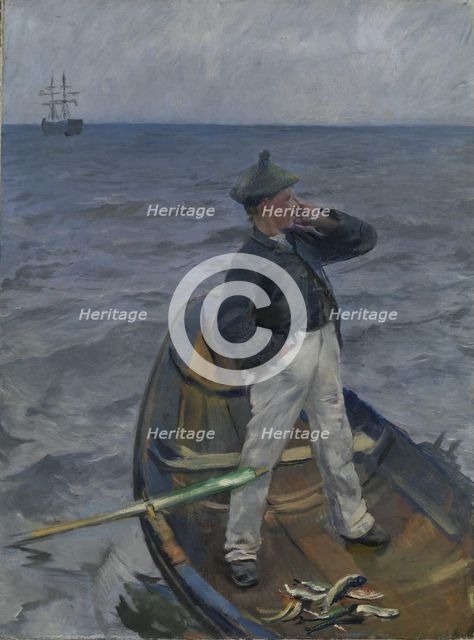 The Inshore Channel, 1892. Creator: Christian Krohg.