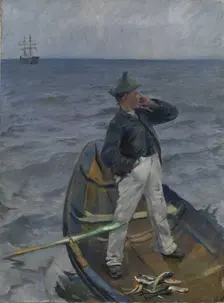 The Inshore Channel, 1892. Creator: Christian Krohg