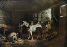 The Inside of the Stable 1791, (1912).Artist: George Morland