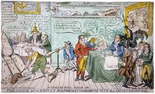 The Inside of a Newly Reformed Workhouse with all Abuses Removed 1813. Artist: Timothy Teas